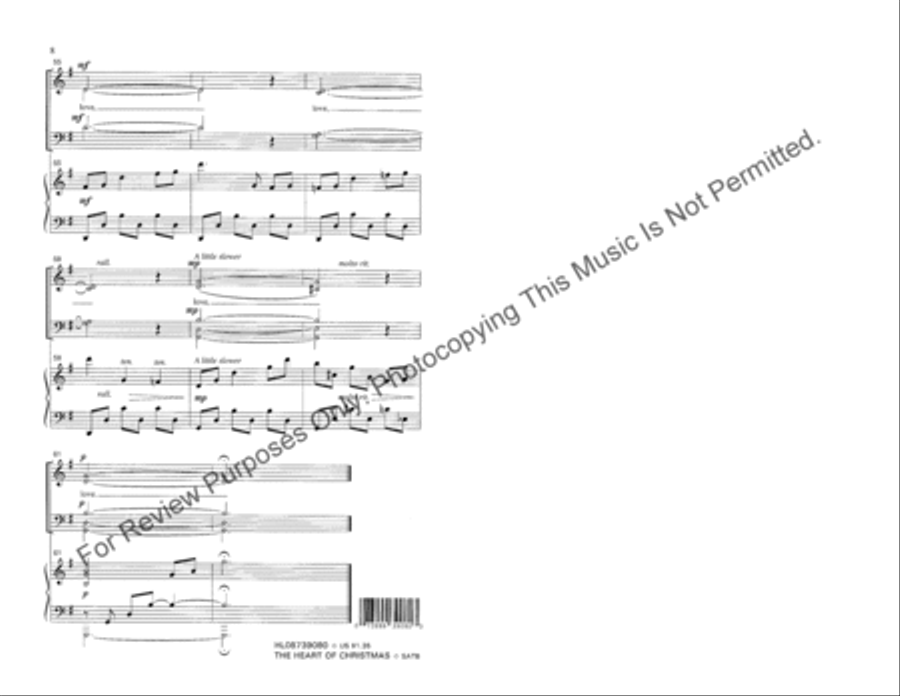 The Heart of Christmas The Heart of Christmas Divisi scores gallery preview page 5