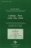 Lullalay, Thou Little Tiny Child