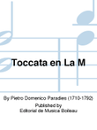 Toccata en La M