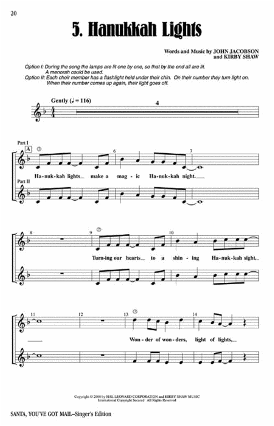 Santa, You've Got Mail (An International Holiday Celebration) - Preview CD (CD only) Choir scores gallery preview page 5