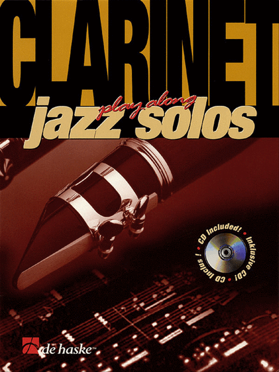 Clarinet Play-Along Jazz Solos Clarinet Solo scores gallery preview page 1
