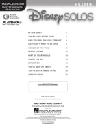 Disney Solos for Flute Flute scores gallery preview page 3