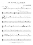 Disney Solos for Flute Flute scores gallery preview page 5