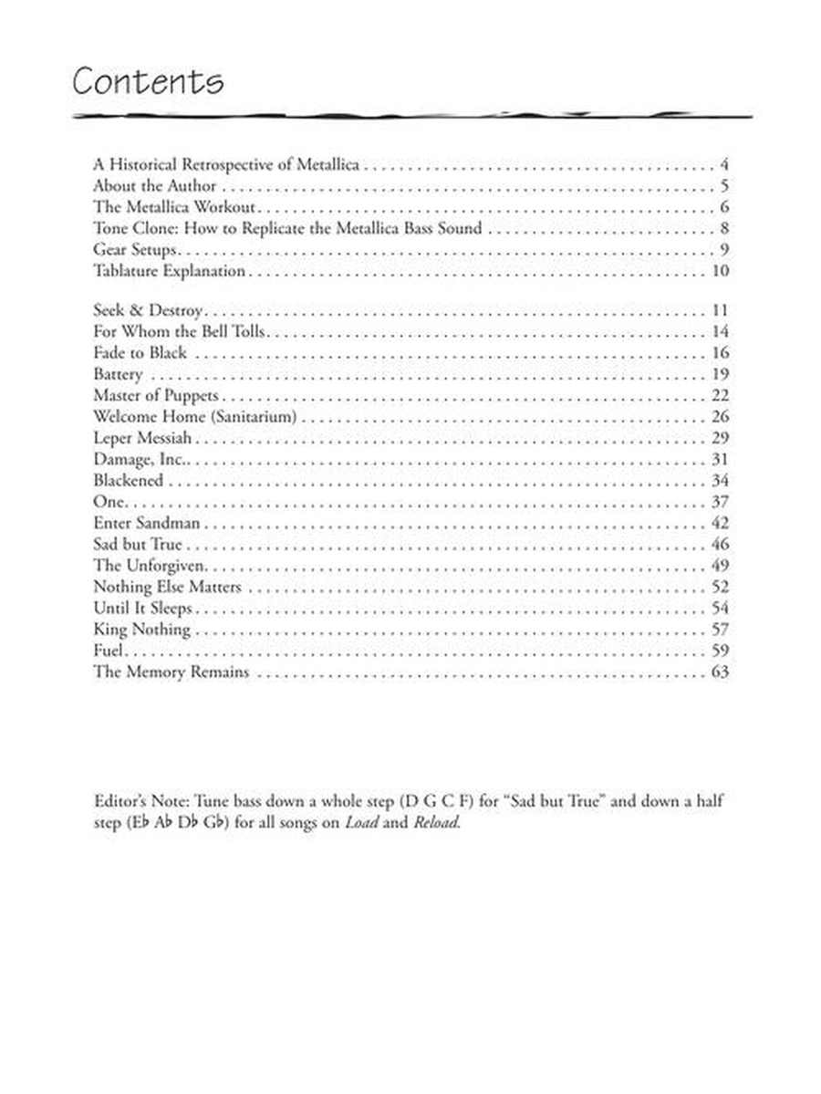 Bass Legendary Licks Bass Legendary Licks Bass Guitar Tablature scores gallery preview page 4