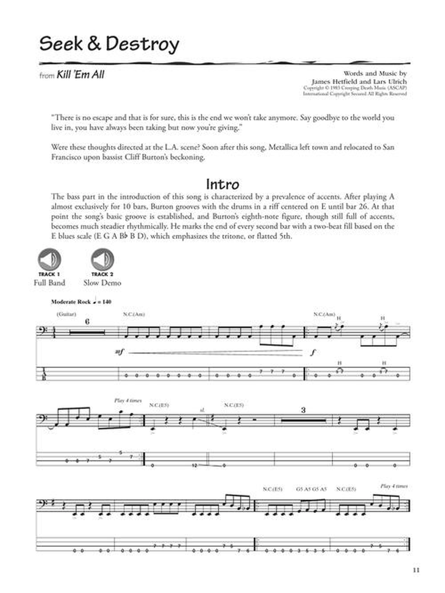 Bass Legendary Licks Bass Legendary Licks Bass Guitar Tablature scores gallery preview page 5