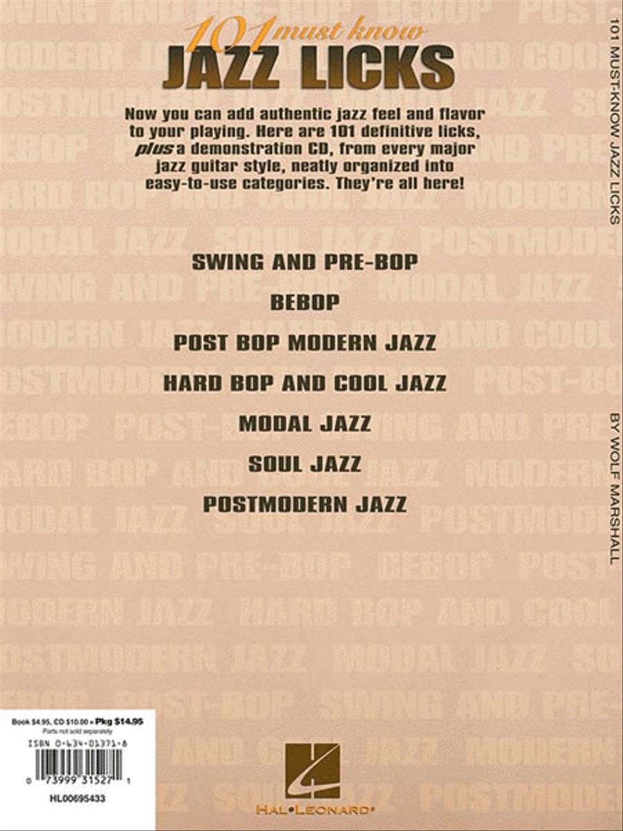 101 Must-Know Jazz Licks 101 Must-Know Jazz Licks Electric Guitar scores gallery preview page 2