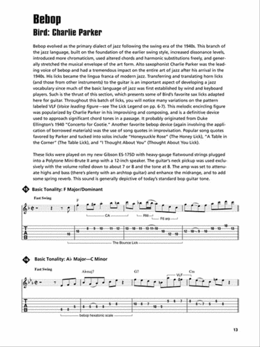101 Must-Know Jazz Licks 101 Must-Know Jazz Licks Electric Guitar scores gallery preview page 4