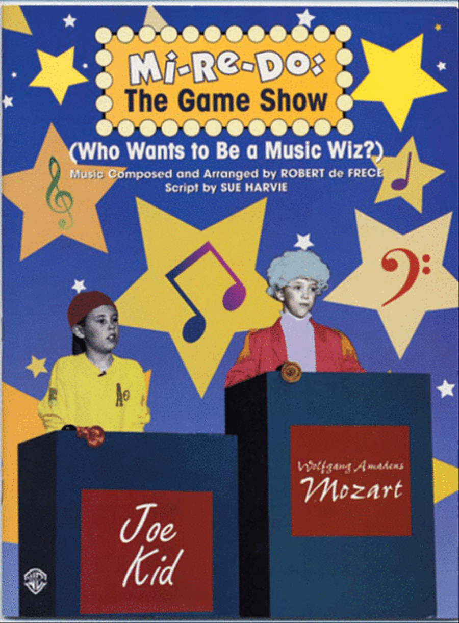 Mi-Re-Do -- The Game Show (Who Wants to Be a Music Wiz?) Teacher Editions scores gallery preview page 1