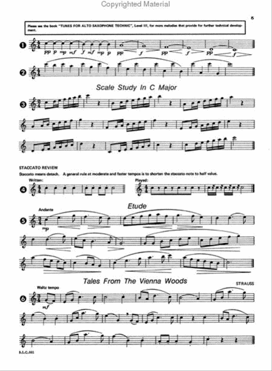 Student Instrumental Course Alto Saxophone Student Alto Saxophone scores gallery preview page 2