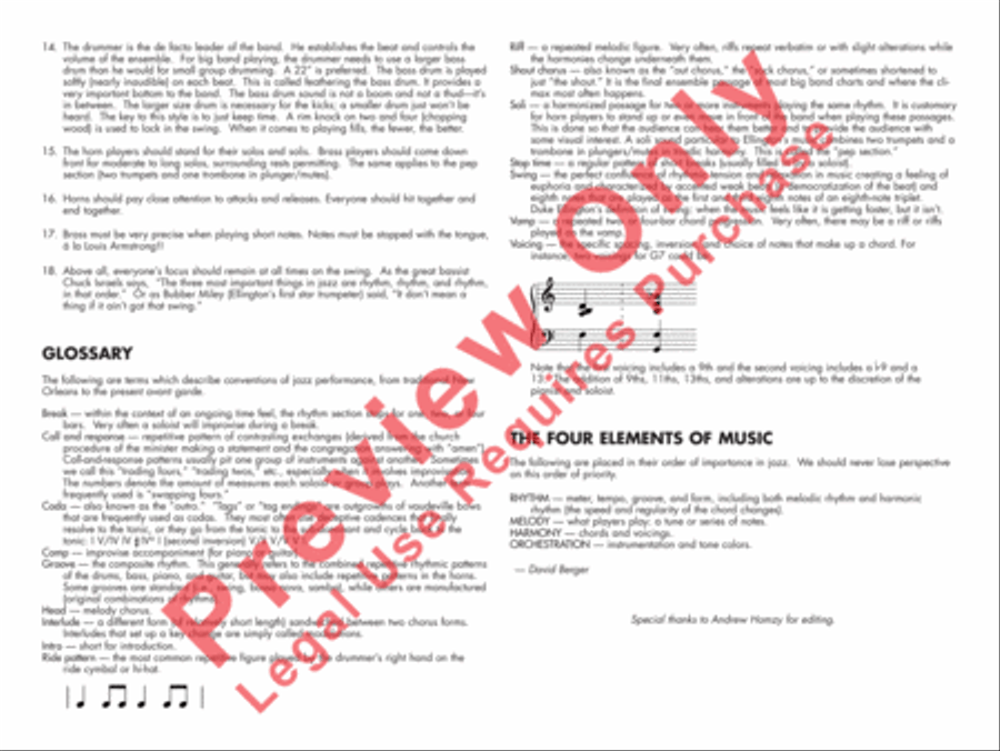 Almost Cried Almost Cried Jazz Ensemble scores gallery preview page 4