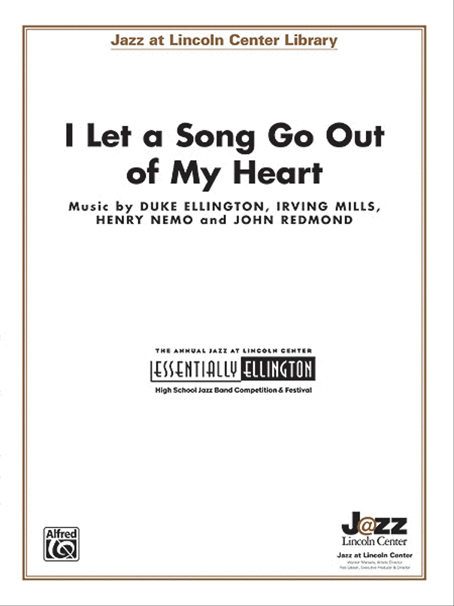 I Let a Song Go Out of My Heart Jazz Ensemble scores gallery preview page 1
