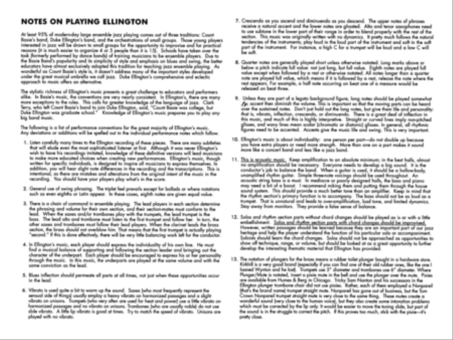 I Let a Song Go Out of My Heart Jazz Ensemble scores gallery preview page 3