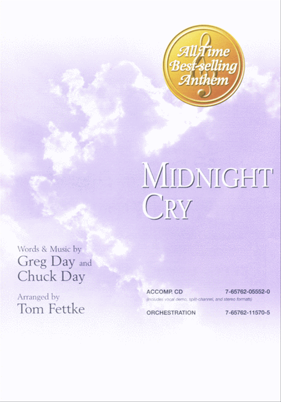 Midnight Cry, SATB (Anthem) 4-Part scores gallery preview page 1
