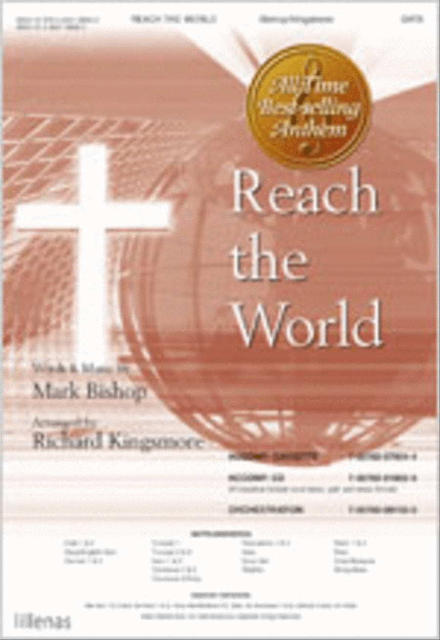 Reach the World (Anthem) 4-Part scores gallery preview page 1