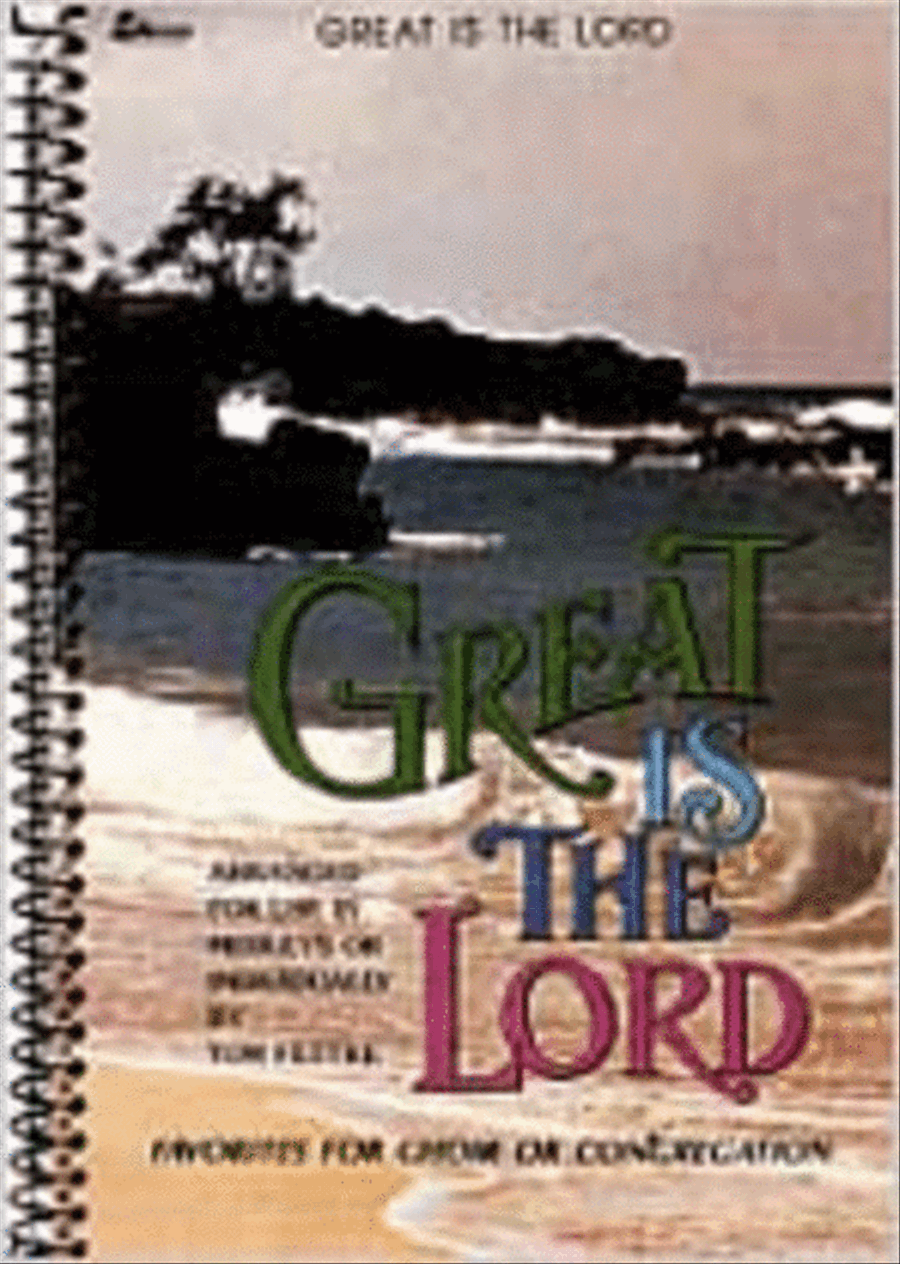 Great Is the Lord (Book) 4-Part scores gallery preview page 1