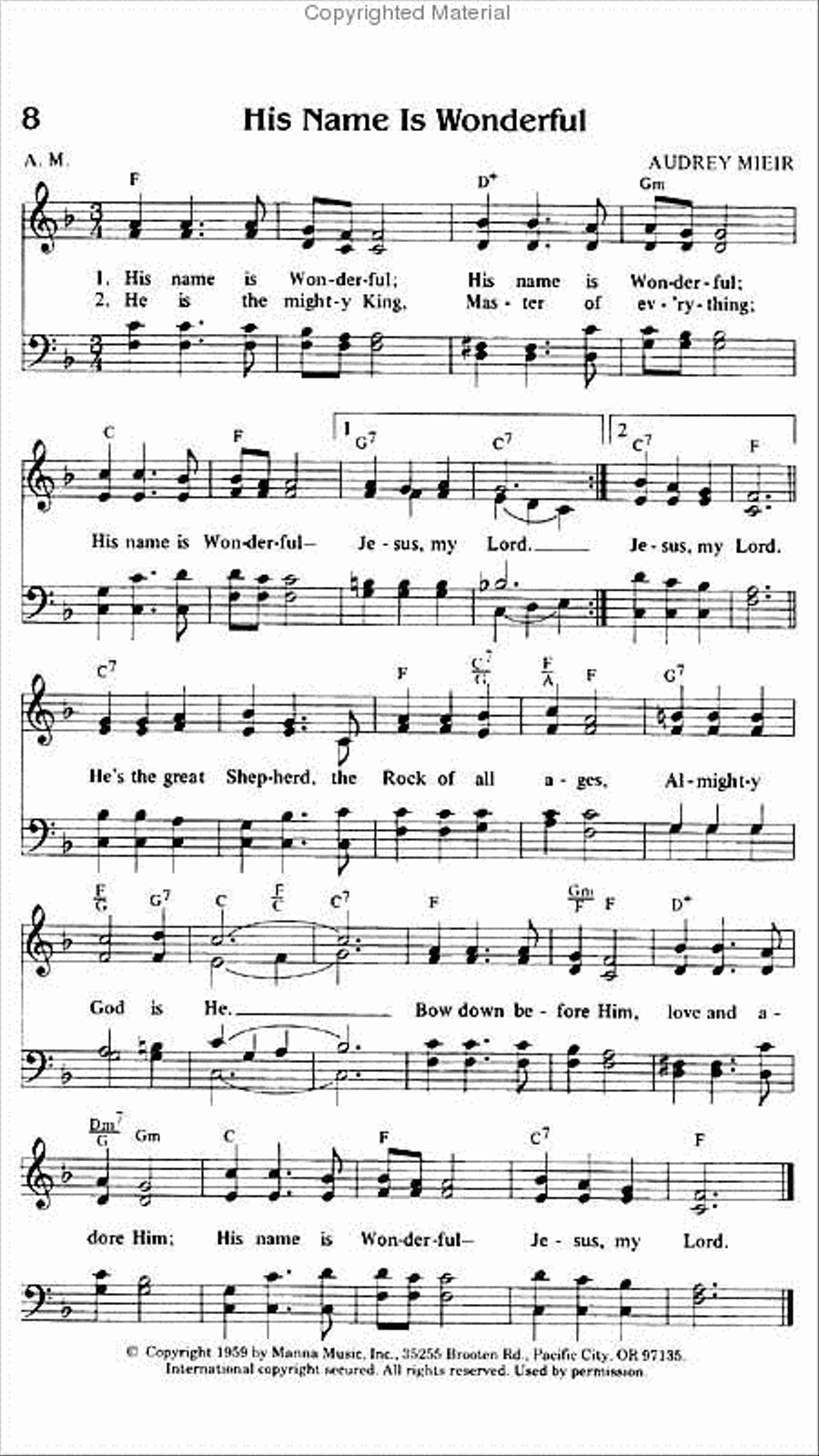 Master Chorus Book Choir scores gallery preview page 3