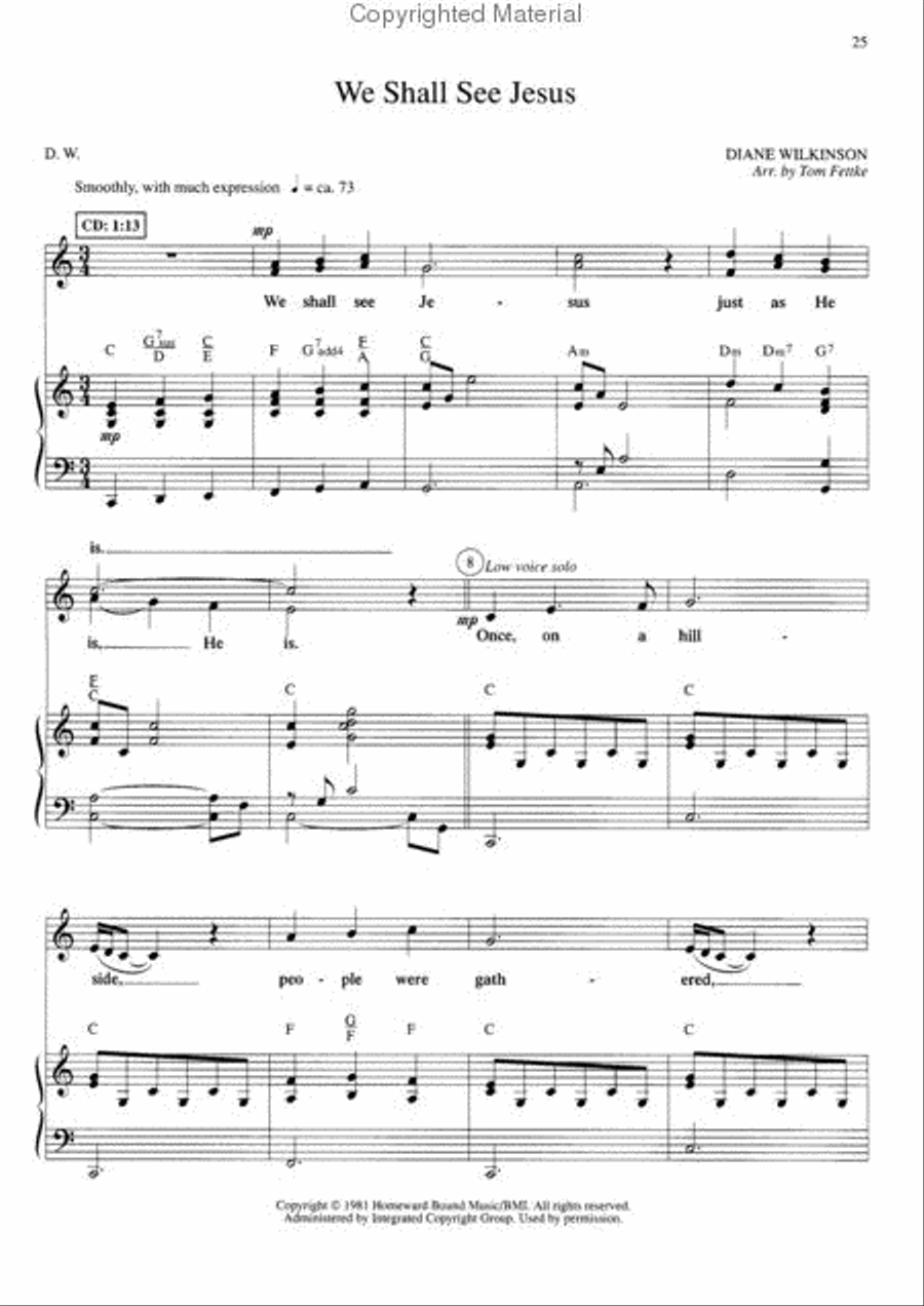 The Southern Gospel Duet Book Vocal Duet scores gallery preview page 3