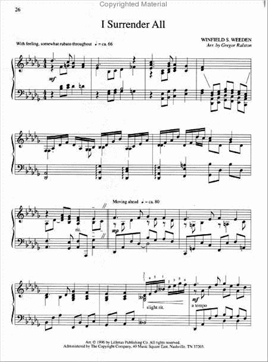 Una Mattina Piano Solo scores gallery preview page 2