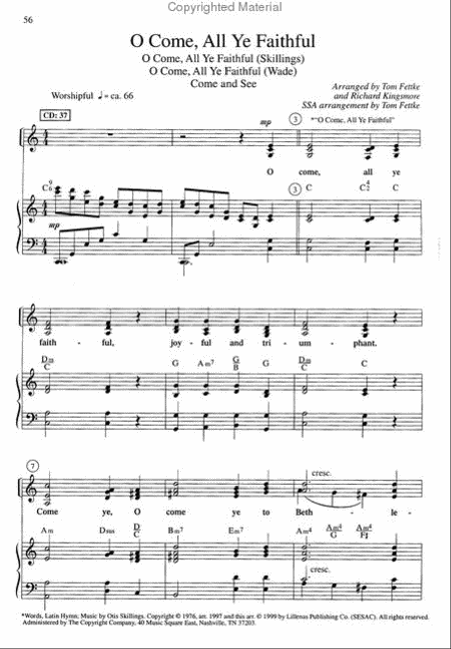 Ladies Noel (Book) Choir scores gallery preview page 3