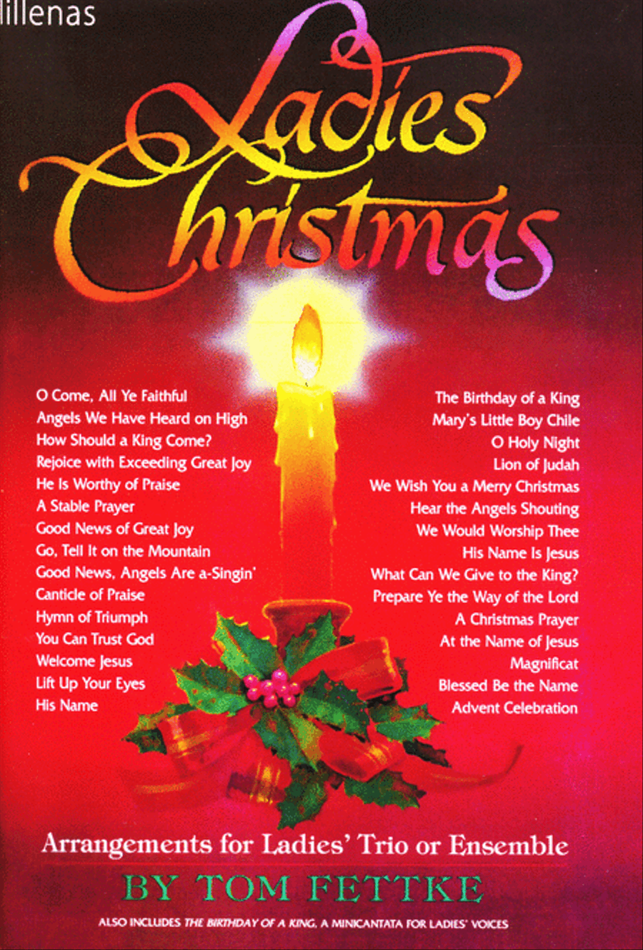 Ladies Christmas (Book) 3-Part scores gallery preview page 1