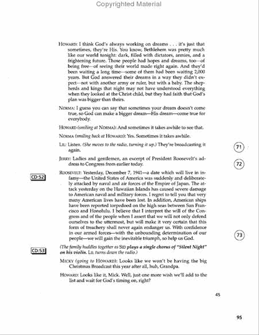I'll Be Home for Christmas (Book) 4-Part scores gallery preview page 5