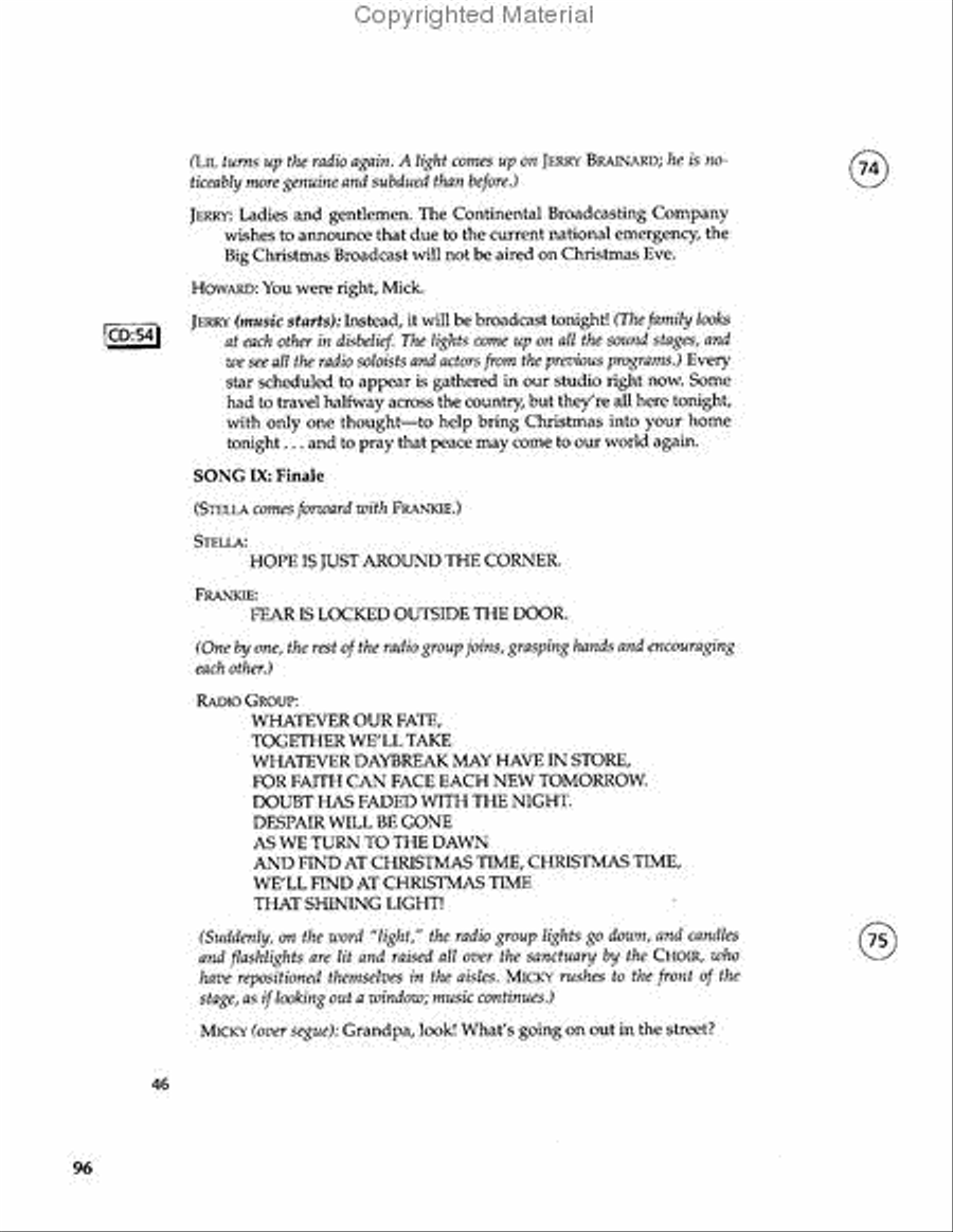 I'll Be Home for Christmas (Book) 4-Part scores gallery preview page 6