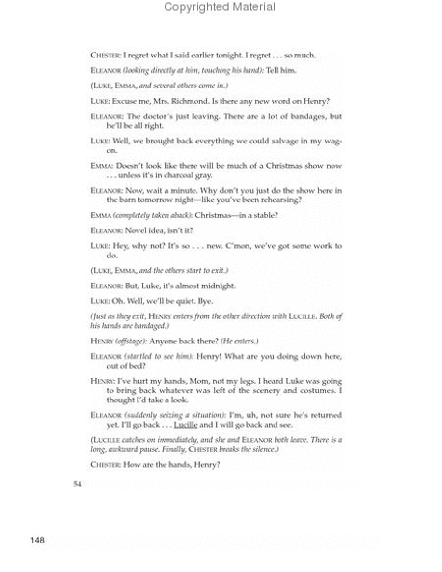 Four Tickets to Christmas (Book) 4-Part scores gallery preview page 3