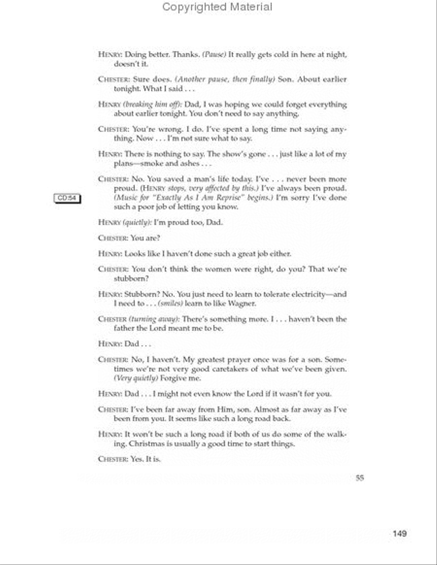 Four Tickets to Christmas (Book) 4-Part scores gallery preview page 4