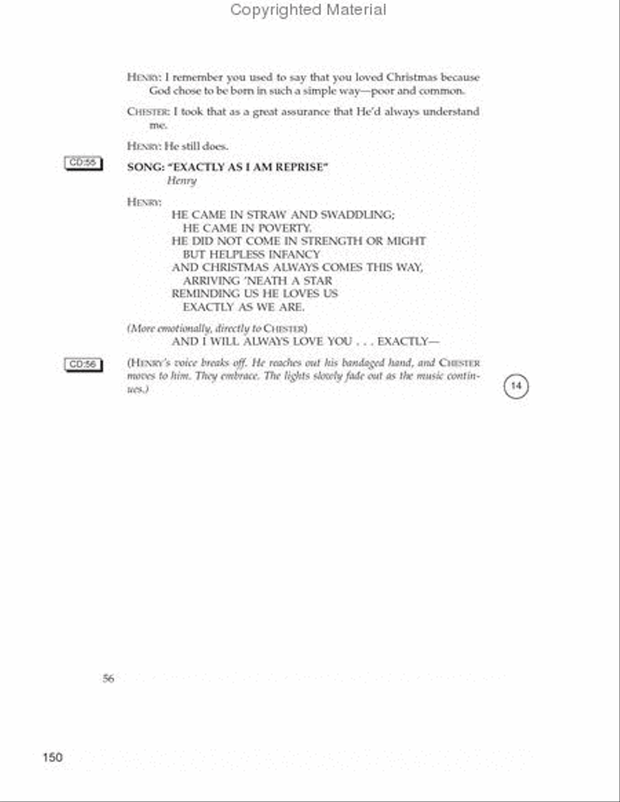 Four Tickets to Christmas (Book) 4-Part scores gallery preview page 5