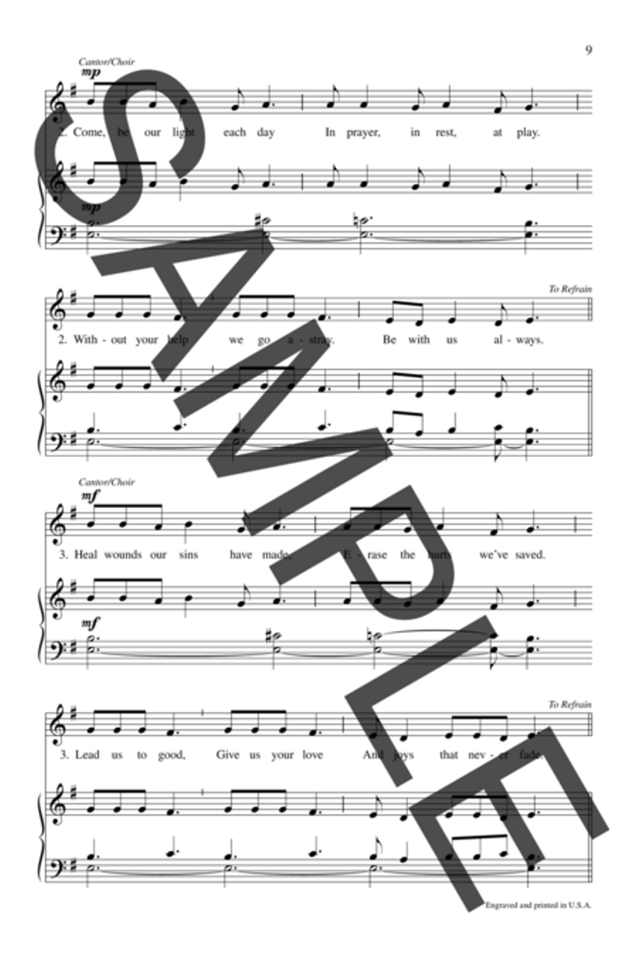 Hosanna for Palm Sunday; Sequence for Easter; Sequence for Pentecost Choir scores gallery preview page 9