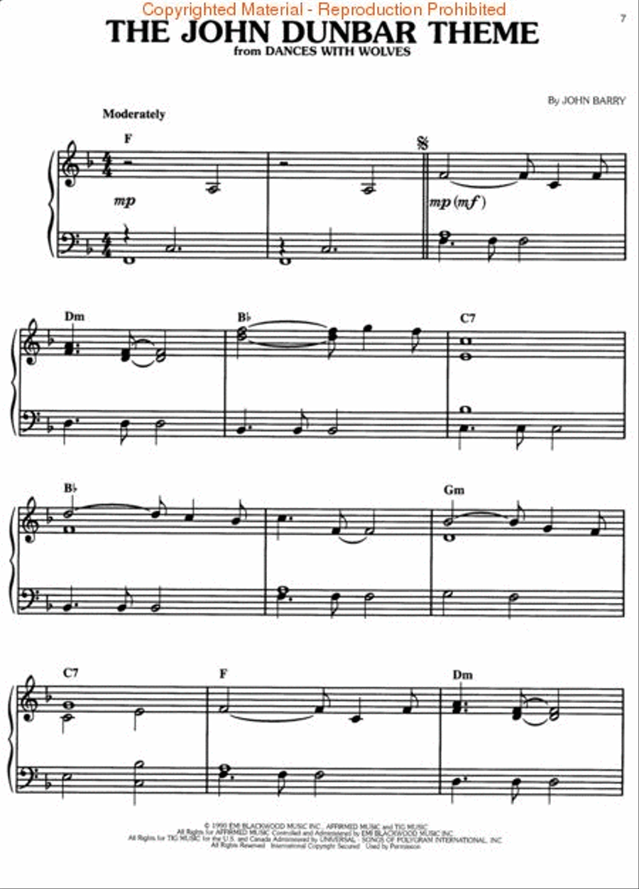 The Best Film Scores - Easy Piano Easy Piano scores gallery preview page 3
