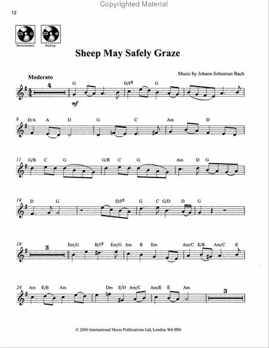 Take the Lead Classical Collection Violin Solo scores gallery preview page 3
