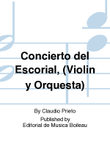Concierto del Escorial, (Violin y Orquesta)
