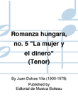 Romanza hungara, no. 5 