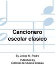 Cancionero escolar clasico
