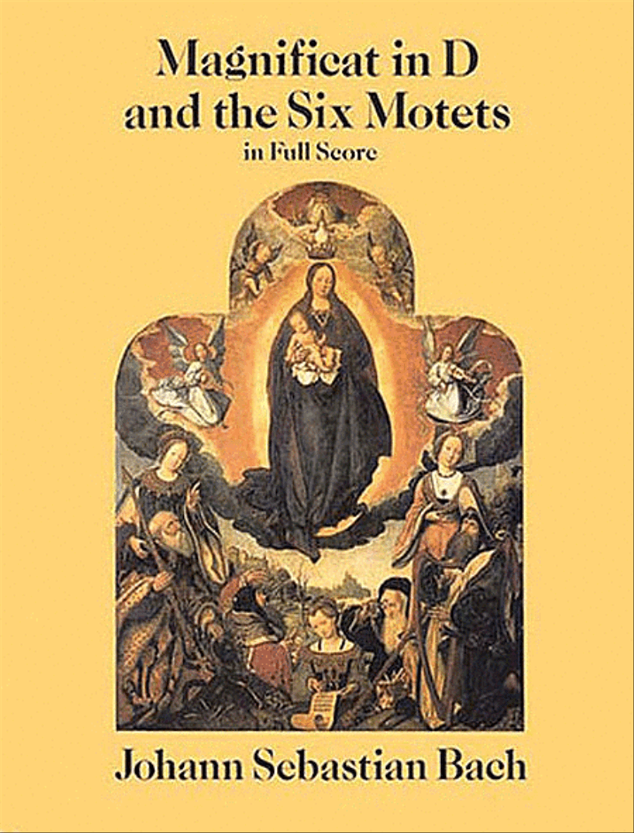 Magnificat in D and the Six Motets Choir scores gallery preview page 1