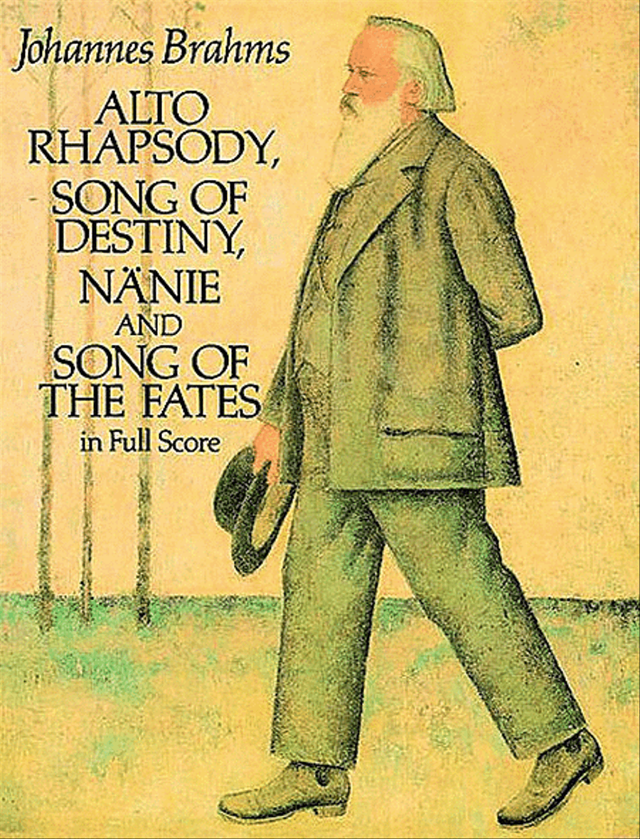 Alto Rhapsody, Song of Destiny, Nènie and Song of the Fates Choir scores gallery preview page 1
