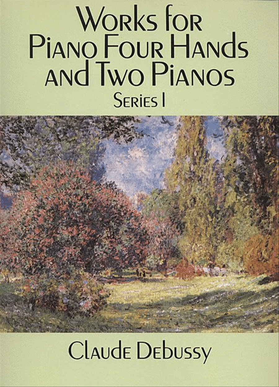 Works for Piano Four Hands and Two Pianos, Series I Piano Solo scores gallery preview page 1
