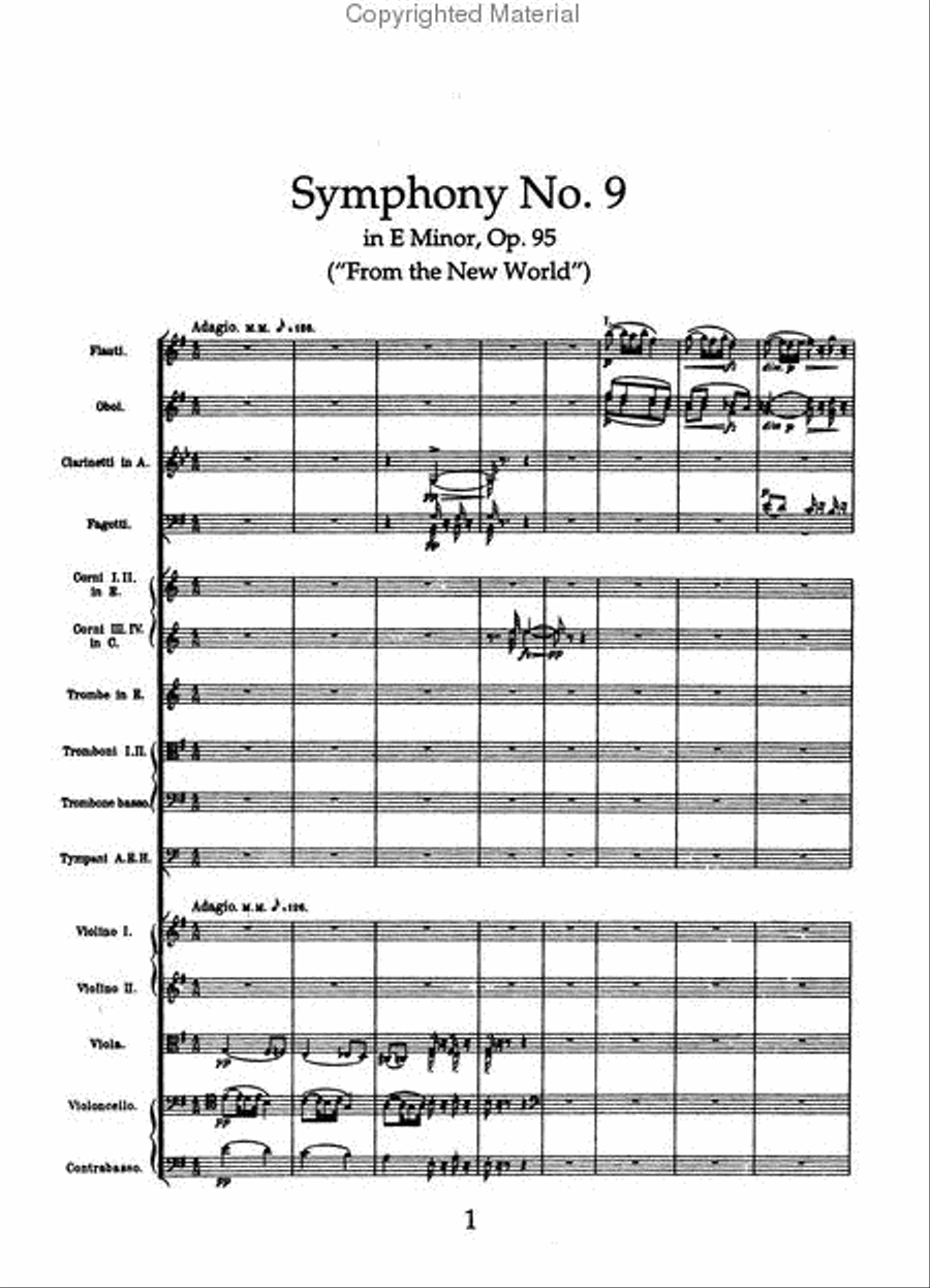 Symphony No. 9 Symphony No. 9 Full Orchestra scores gallery preview page 2