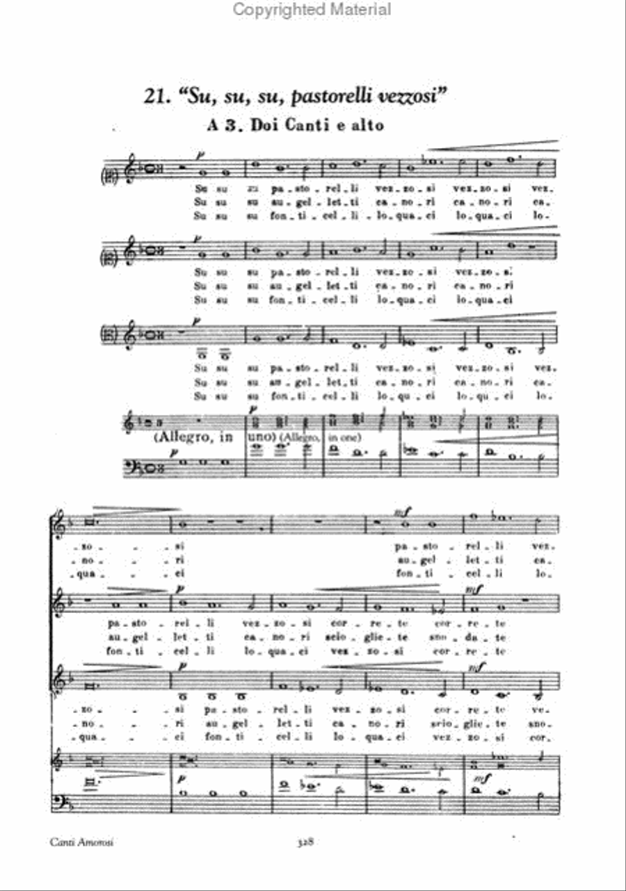 Madrigals - Book VIII Choir scores gallery preview page 4