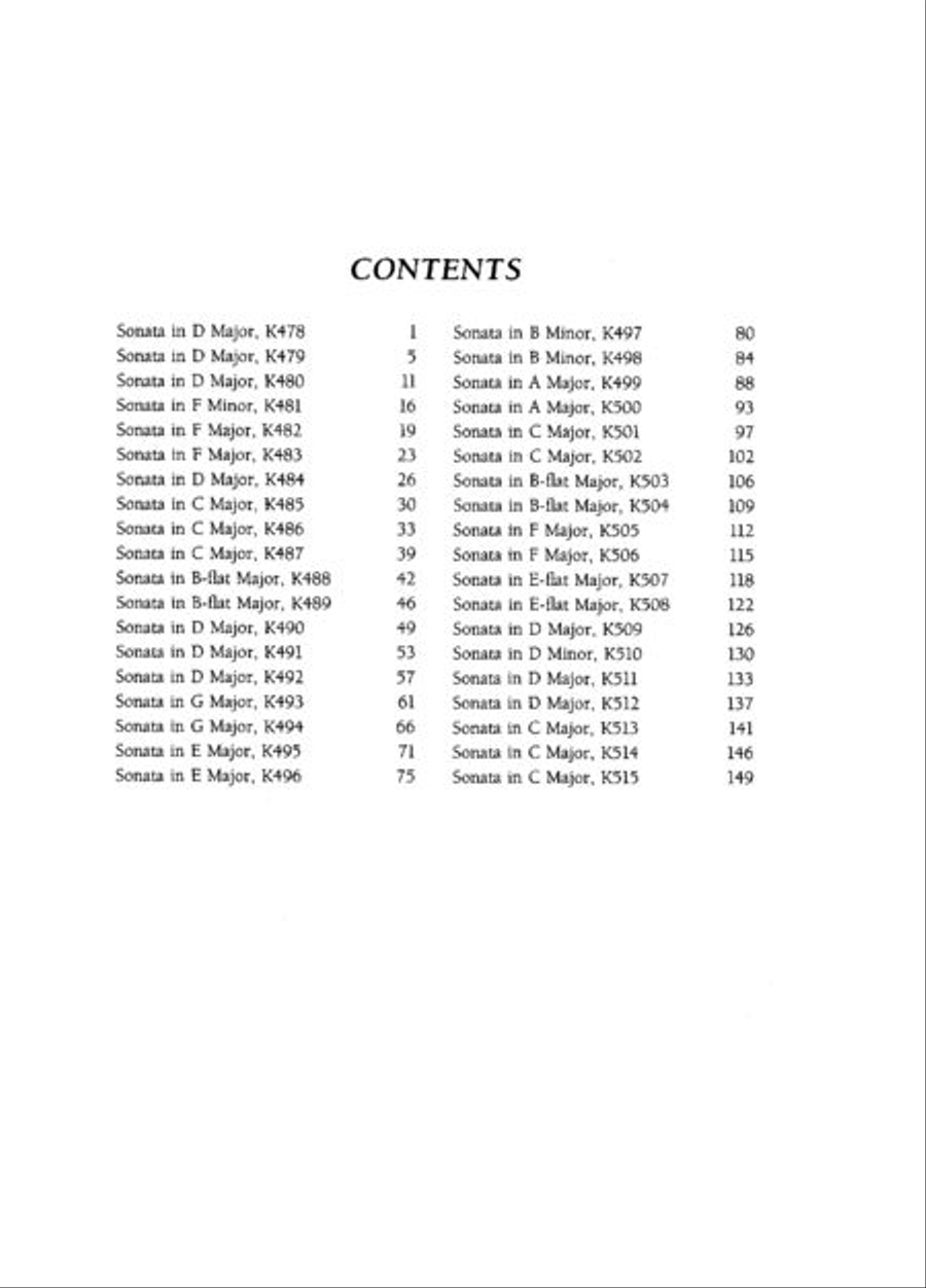 Great Keyboard Sonatas, Series I Piano Solo scores gallery preview page 2