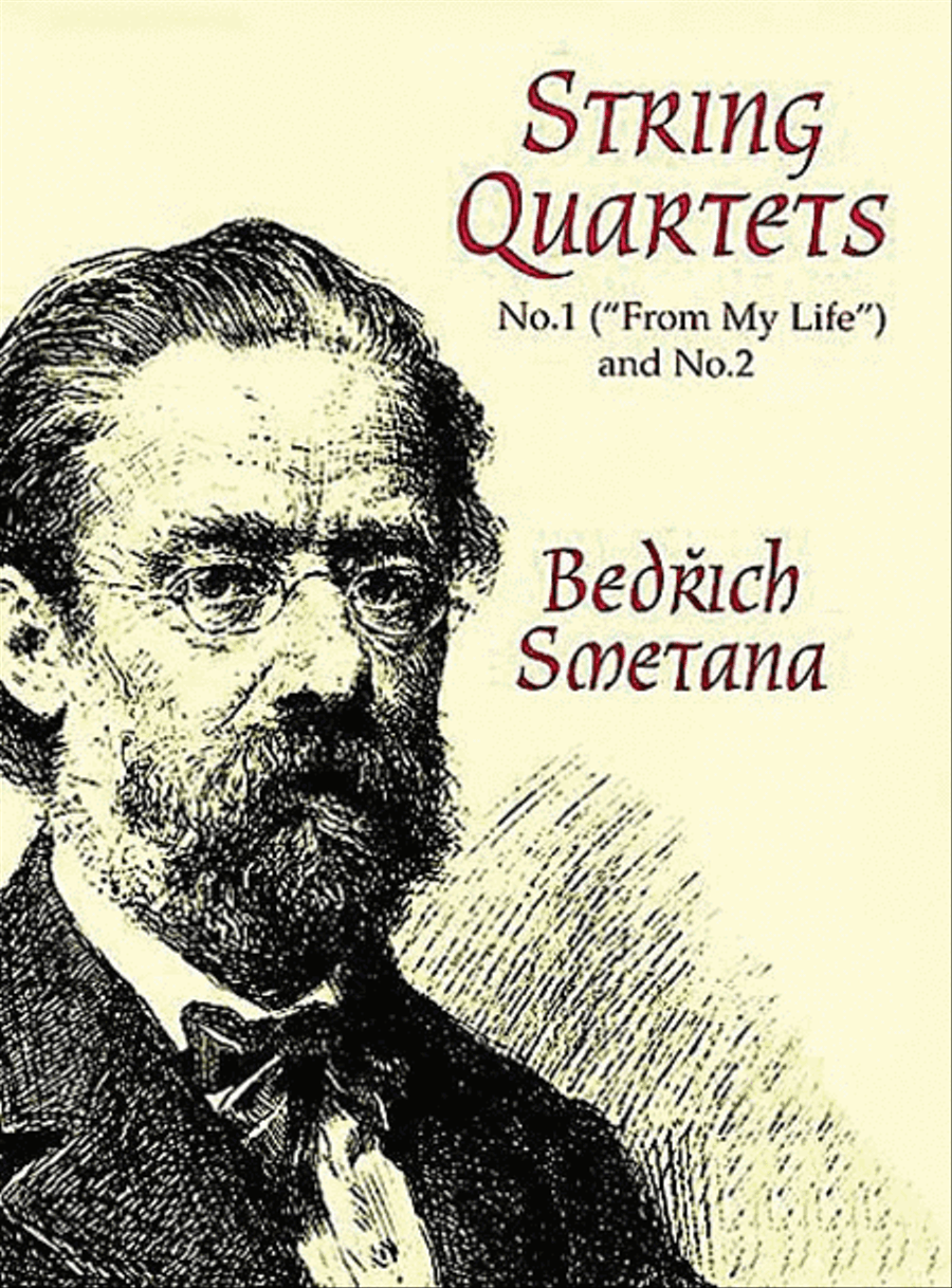 String Quartets No. 1 (From My Life) and No. 2 Cello scores gallery preview page 1