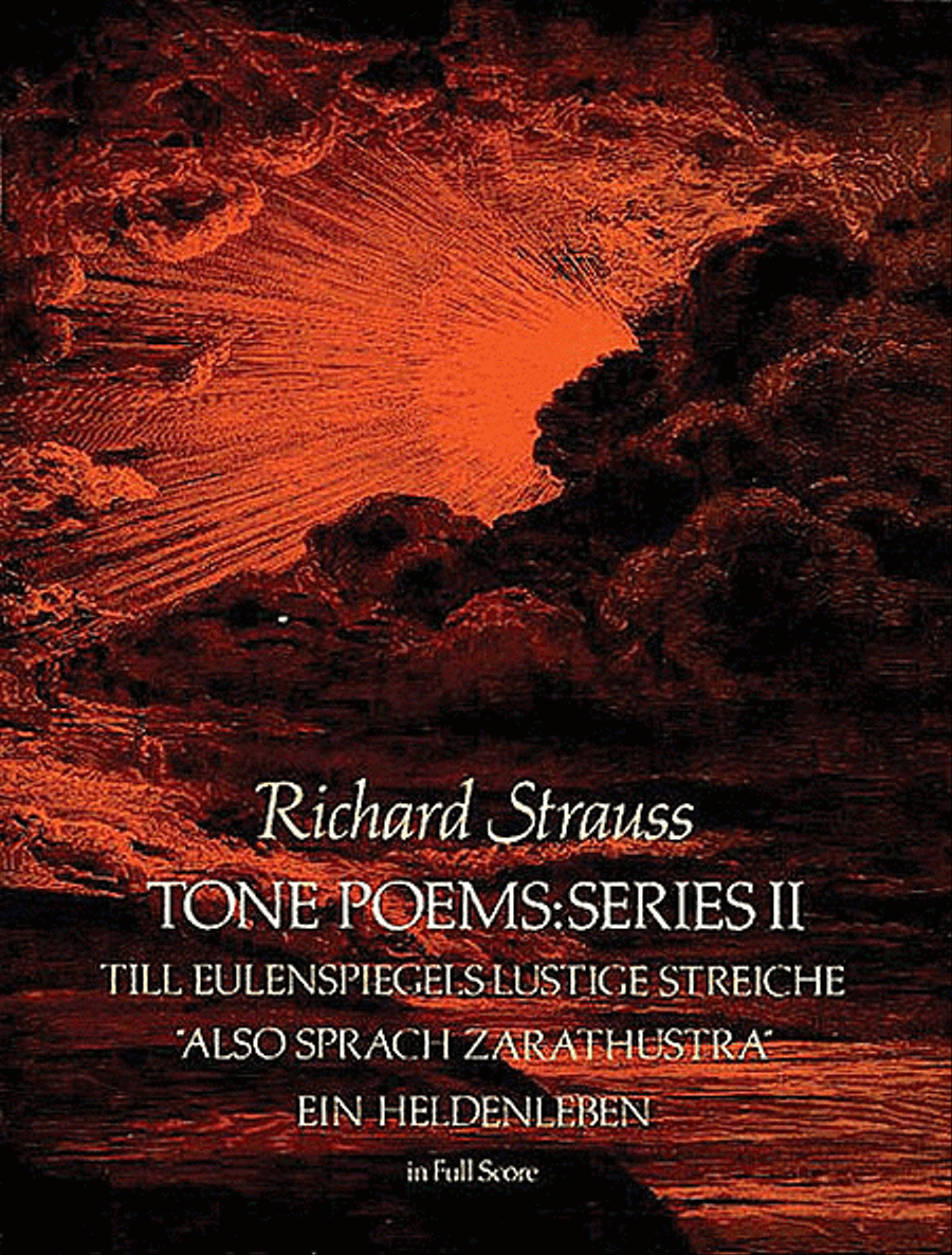 Tone Poems in Full Score, Series II -- Till Eulenspiegels Lustige Streiche, also Sprach Zarathustra and Ein Heldenleben Full Orchestra scores gallery preview page 1