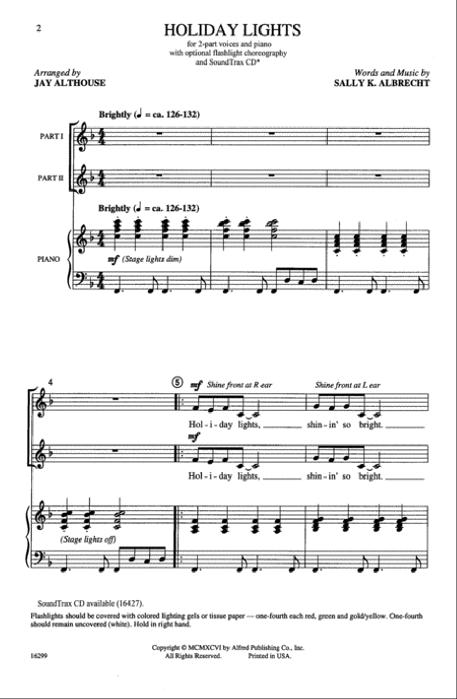 Holiday Lights Holiday Lights 2-Part scores gallery preview page 9