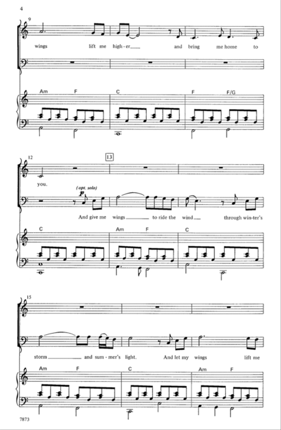 Wings Wings 3-Part scores gallery preview page 3