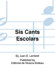 Sis Cants Escolars