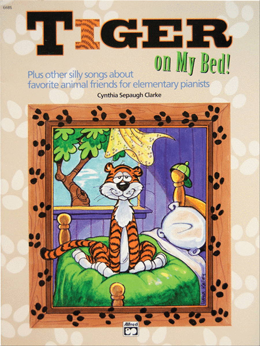 Tiger on My Bed Easy Piano scores gallery preview page 1