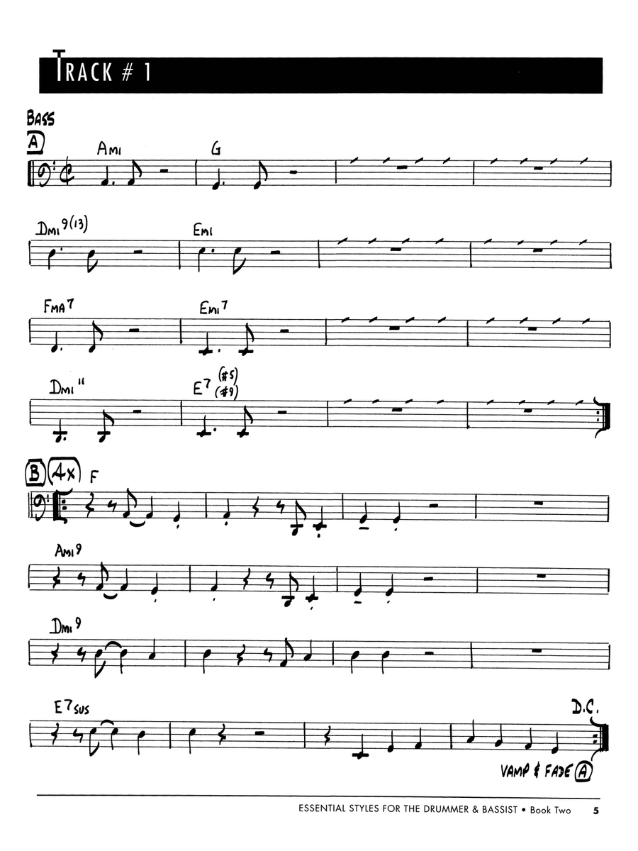 Essential Styles for the Drummer and Bassist, Book 2 Drum Set scores gallery preview page 4