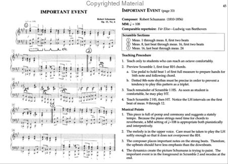 Applause! Lesson Plans, Book 1 Piano Solo scores gallery preview page 3