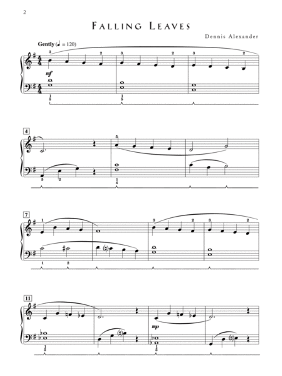 Mr. A Presents First Lyric Pieces, Book 1 Easy Piano scores gallery preview page 6
